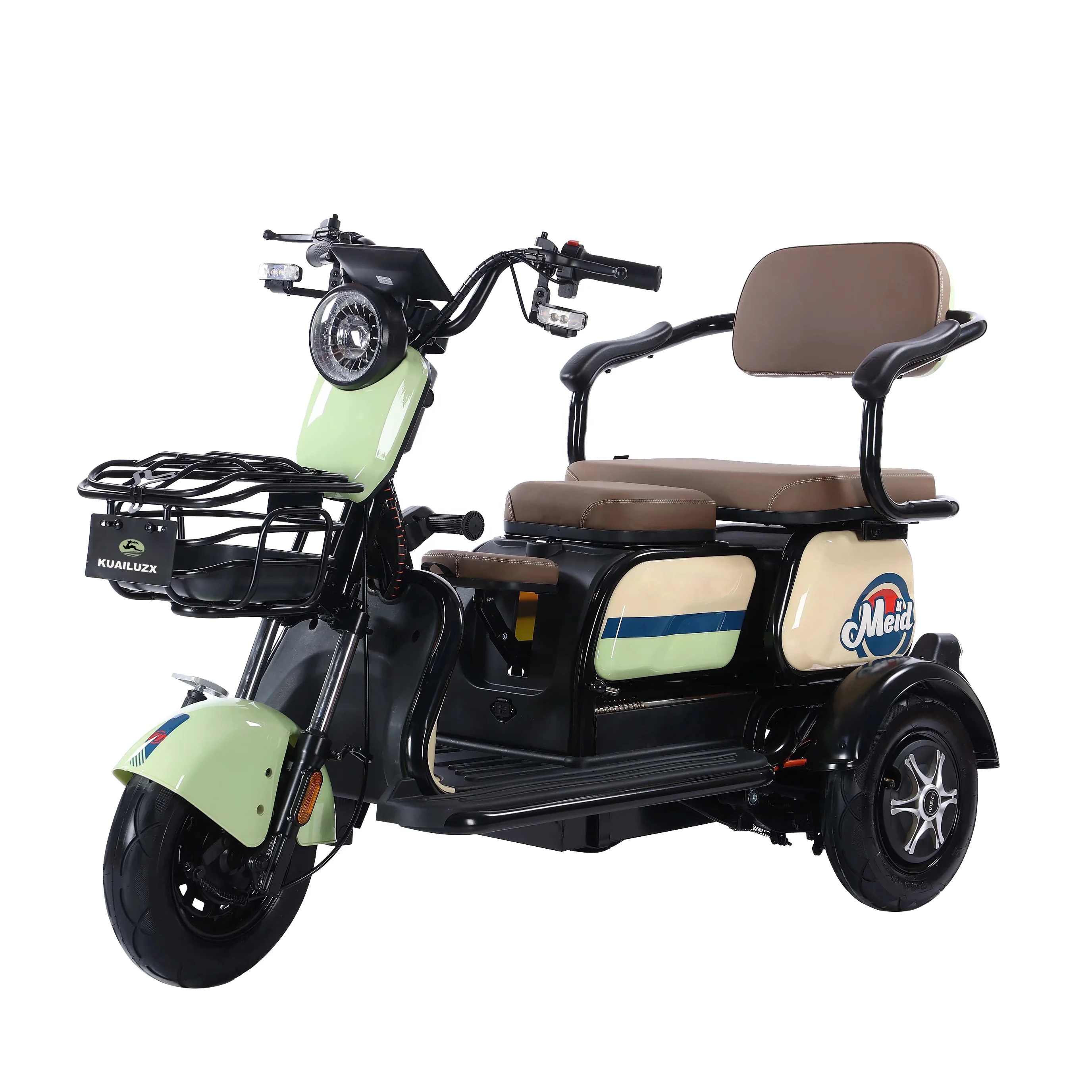 Дешевый трехколесный велосипед 800 Вт электрический для взрослых открытый скутер