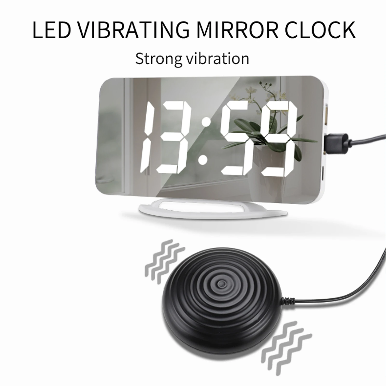 

Alarm Clock For Heavy Sleepers Alarm Clock For Heavy Sleepers Help Wake Up Easily Vibrating Alarm Clock Super Loud Digital