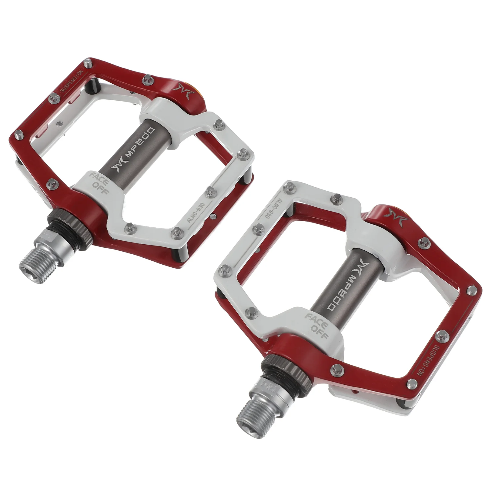 

Педали велосипедные с плоской педалью, запчасти для горных велосипедов на платформе, с широким скользящим зажимом для дорожных подшипников