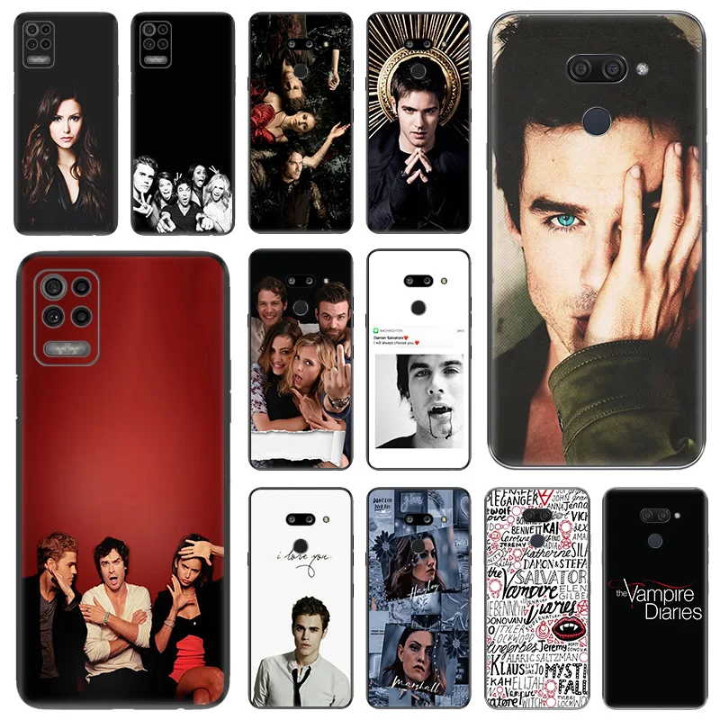 Silicone Phone Cases Cover for LG K42 K52 K40 K61 K41S K51S K50 K71 G6 G7 k92 Moto G8 G 71 60 51 50 31 30 The Vampire Diaries