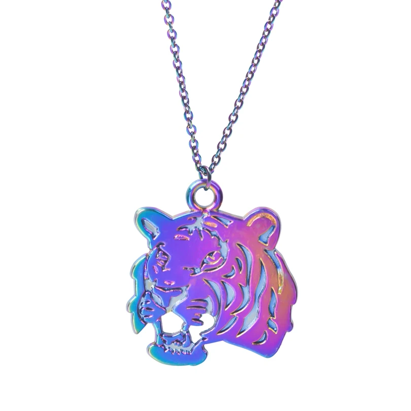 Ожерелье в виде слона осьминога для женщин и мужчин аксессуары стиле панк