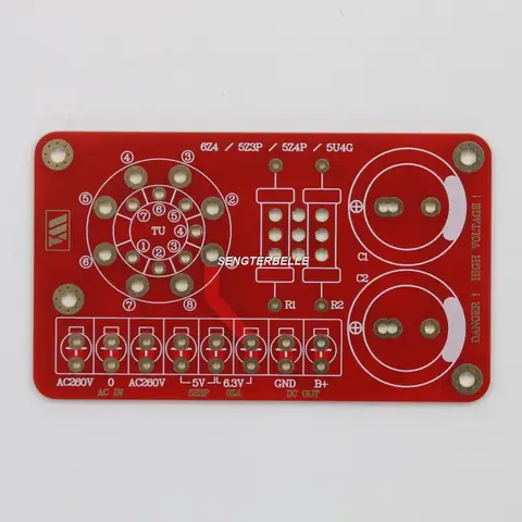 Комплект платы питания для лампы 6Z4/5Z3P/5Z4P/5AR4