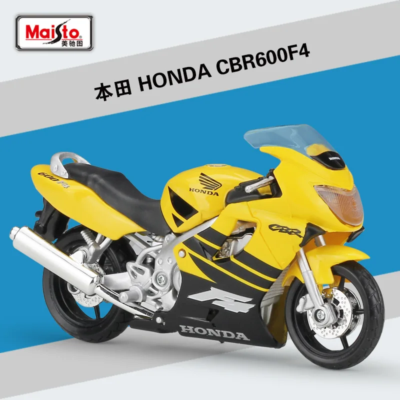

Модель мотоцикла Maisto 1:18 HONDA CBR600F4, отлитый под давлением, модель спортивного гоночного мотоцикла, коллекционный подарок B558