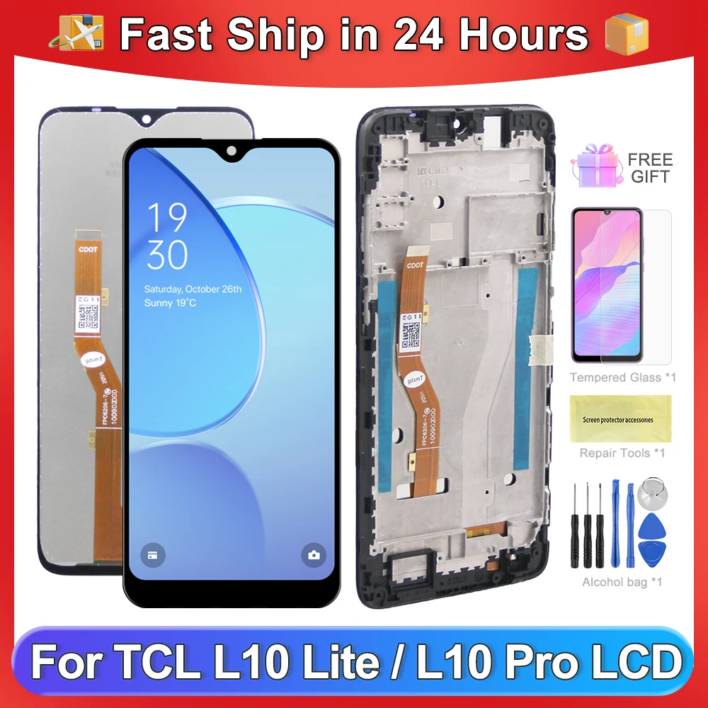 

6,22 "Оригинальный ЖК-дисплей для TCL L10 Lite 4187U 4187M/ L10 Pro / L10 Plus