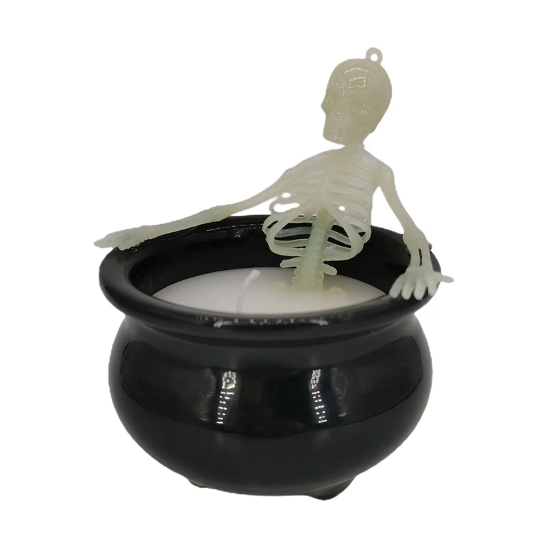 

Decorative Candle Lanterns Flame Candle & Holder Tabletop Decor Holiday Ornament