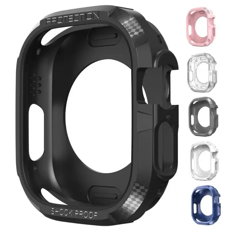 

Anti-fall Scratch Screen Saver Screen Protector Protective Bumper Cover Watch Protective Case Tpu Protective Case