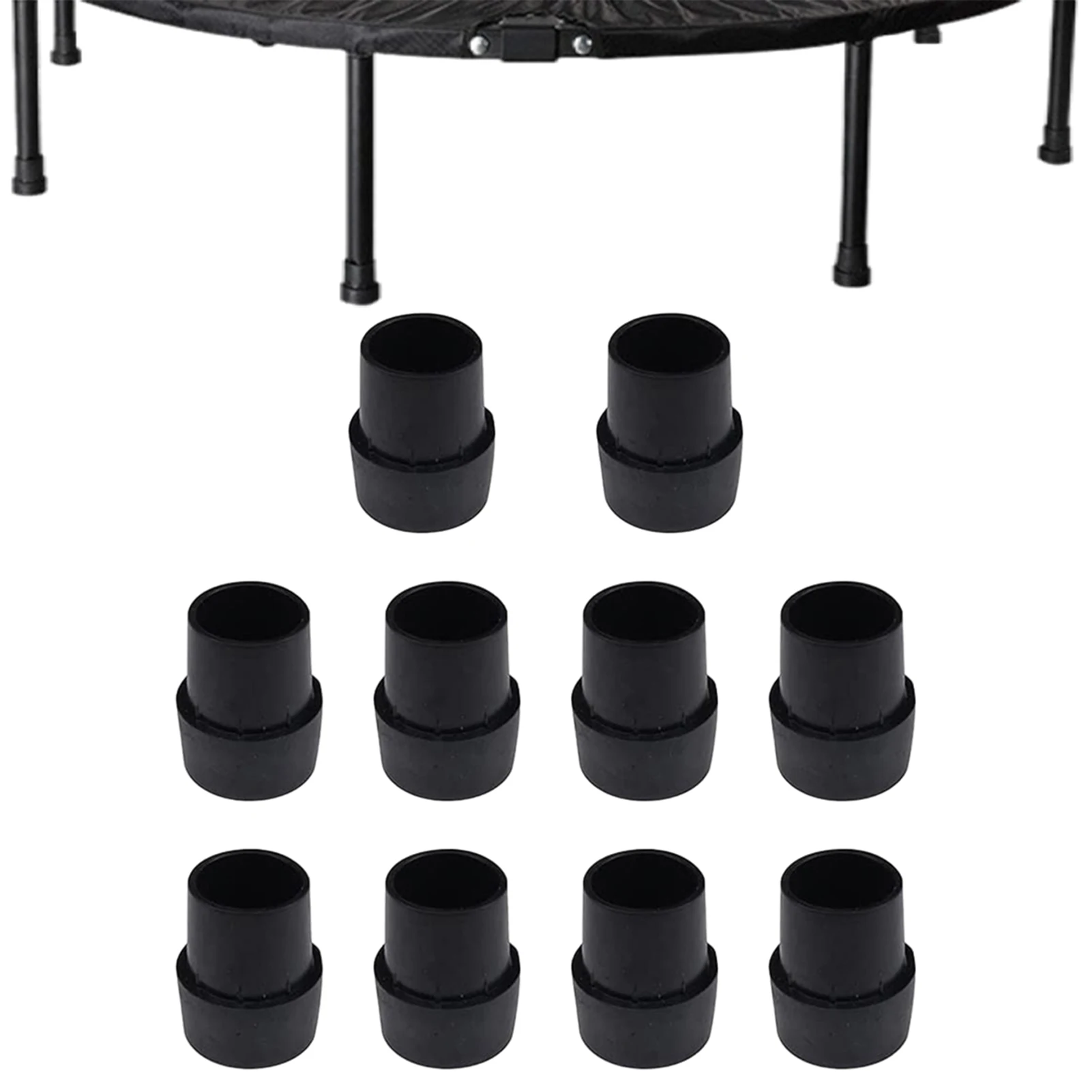 

5/10 шт., резиновые накладки на ножки батута, аксессуары для прыжков, Нескользящие резиновые накладки на ножки