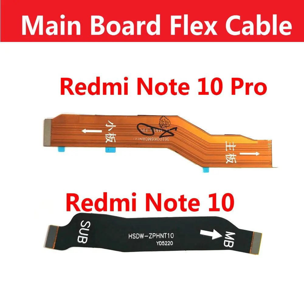 Оригинальный Новый гибкий кабель для материнской платы Xiaomi F2 Pro F3 K30 Redmi Note 10 8 7 6 9 9A