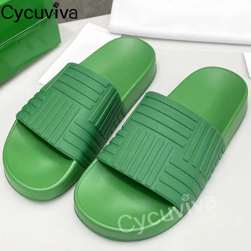 Шлепанцы пляжные для женщин и мужчин брендовые сандалии на плоской толстой