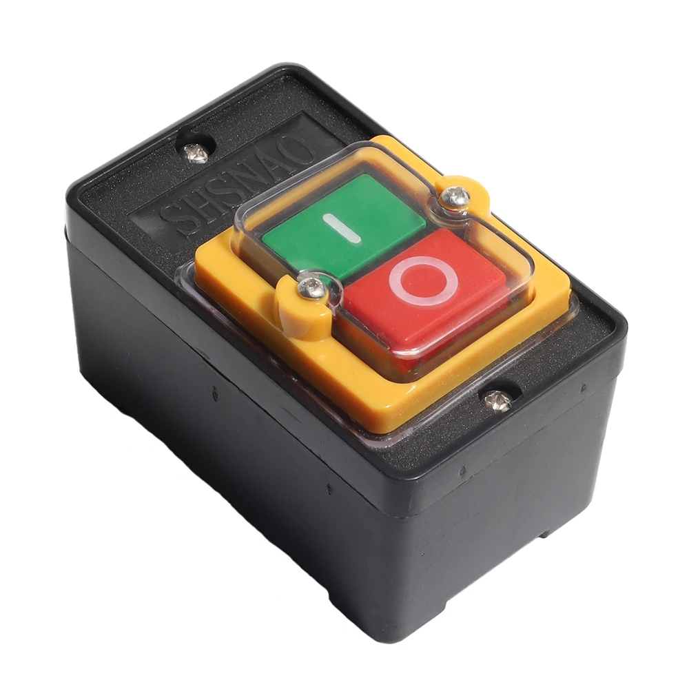 Водонепроницаемый кнопочный переключатель 380 В переменного тока/в 10A