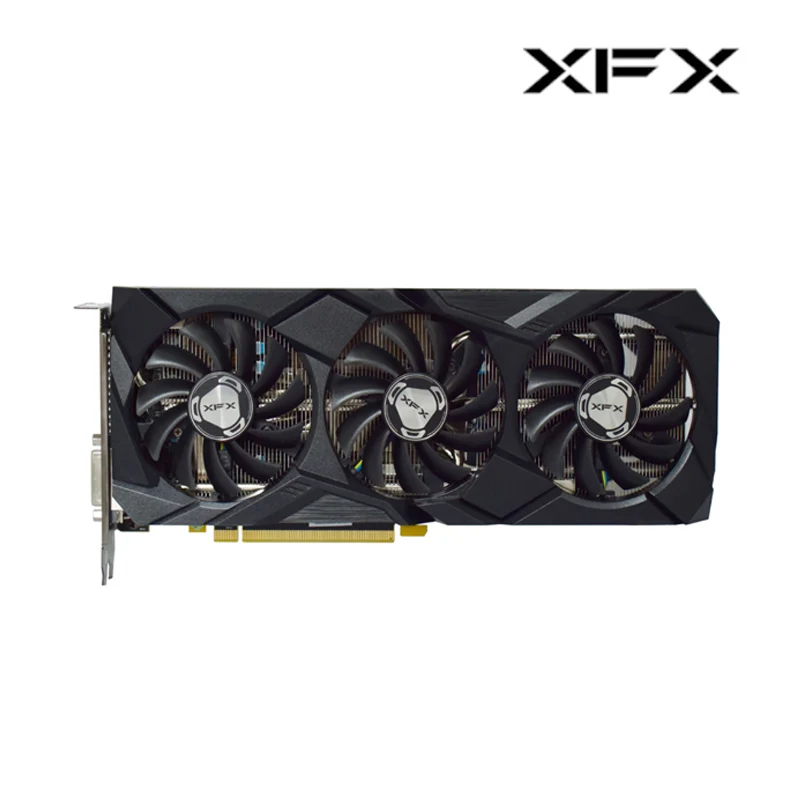 XFX RX 570 580 590 4 ГБ 8 видеокарты AMD Radeo GDDR5 256bit 2048SP 2304SP поддержка Intel десктопный