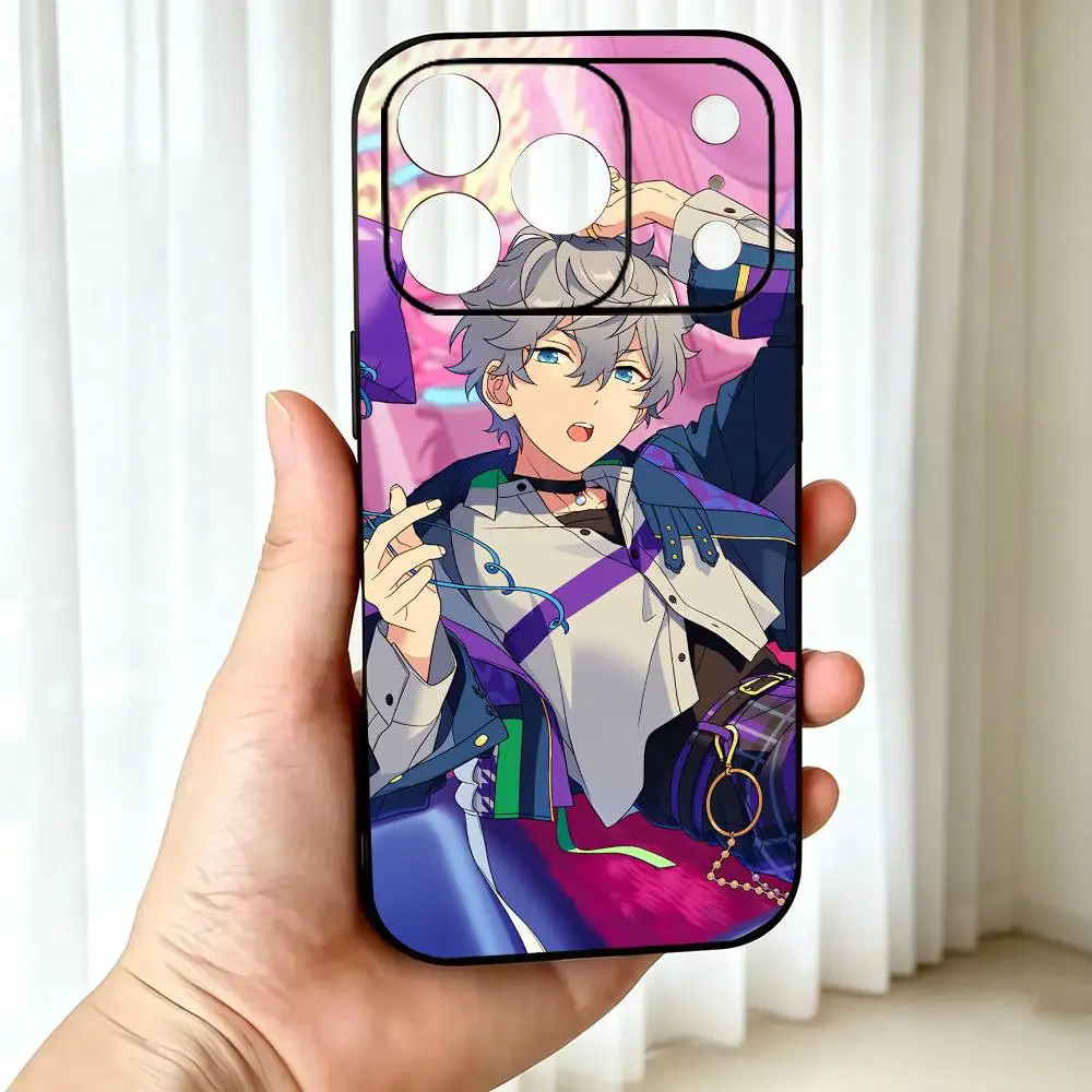 Чехол для телефона Game Ensemble Stars O-Ogami Koga, силиконовый, мягкий, для iPhone 17, 16, 15, 14, 13, 12, 11, X, XR, Plus, Pro, Max, Plus (art.: 3920db2db2028) - 3920db2db2028