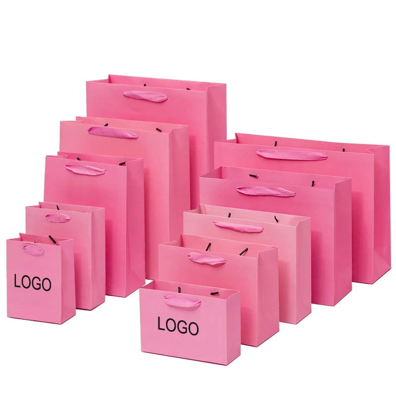 

Набор из 10 разноцветных бумажных сумок