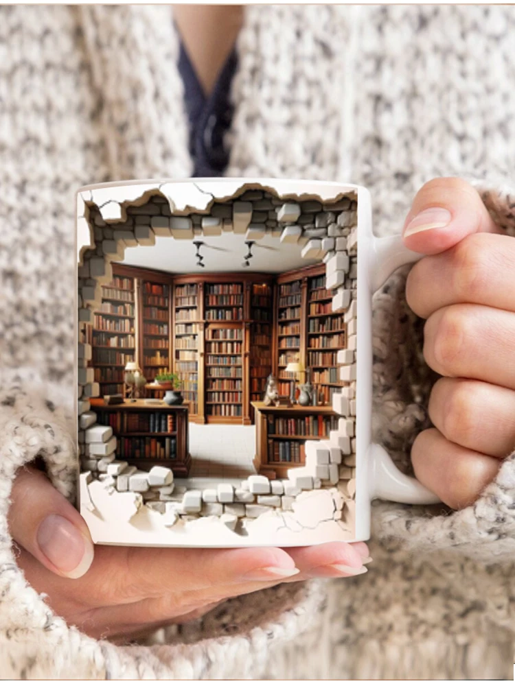 Объемная кружка-книжка 11 унций