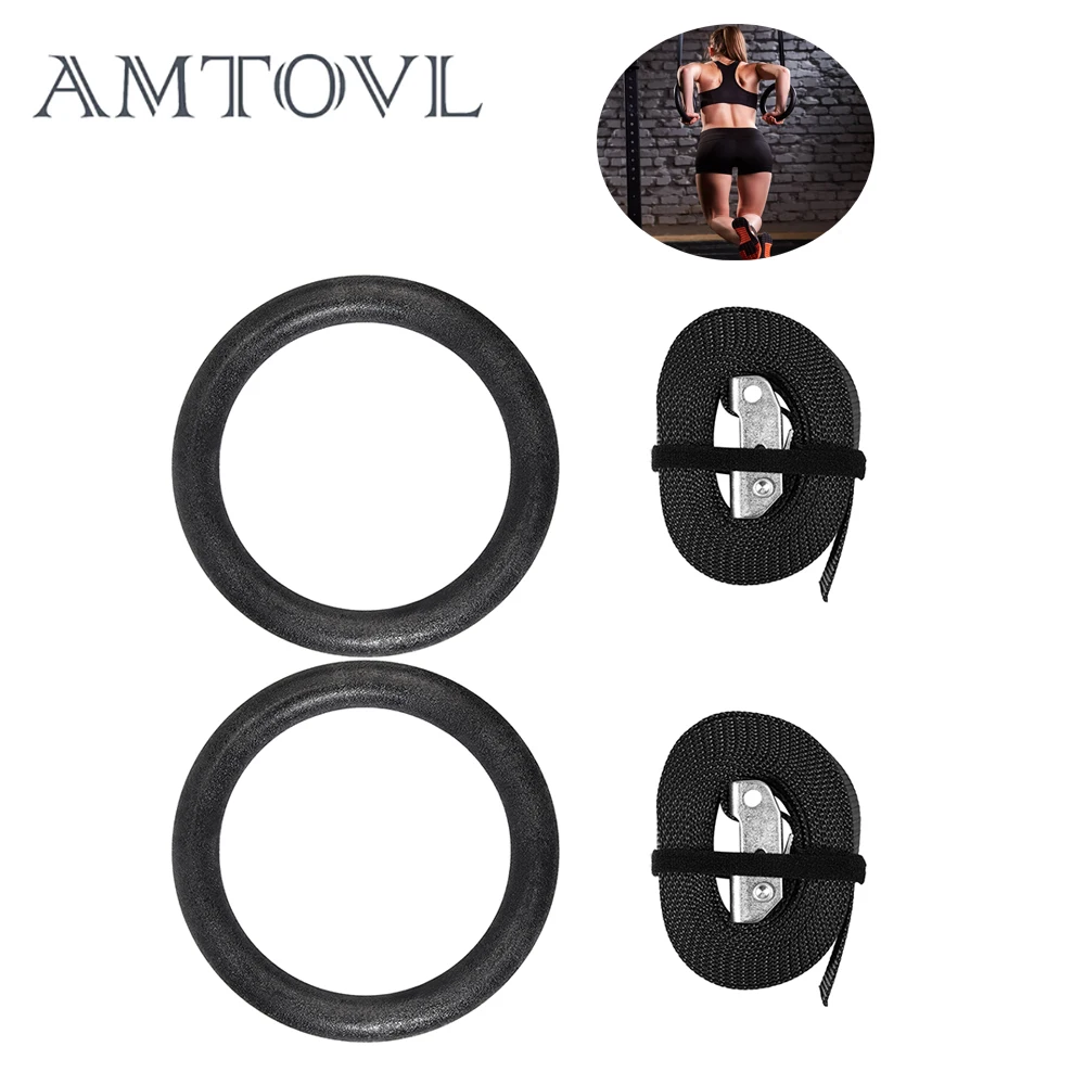 AMTOVL кольцо для тренажерного зала гимнастическое упражнений фитнеса бытовые виды