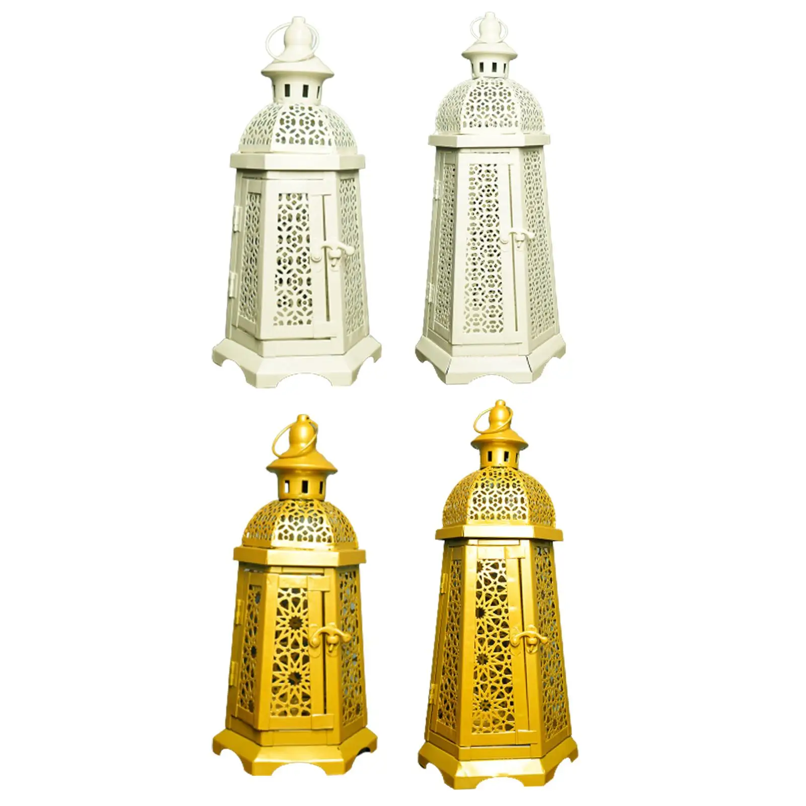 Decorative Candle Lanterns Home Decoration Centerpiece for Indoor Outdoor