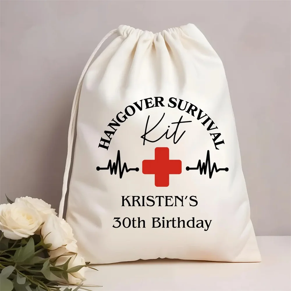 25 шт. Сумки для выживания на заказ похмелья - аптечек Love Medicine Персонализированные