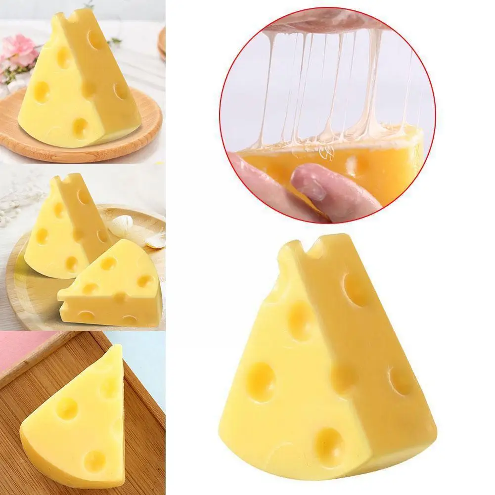 

Acne Remover Cleansing Soap Cheese Shape Anti-mite Soap Special Design Brightening Soap for Women Beauty D1X3