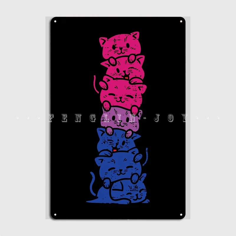 

Металлический знак в виде кошки