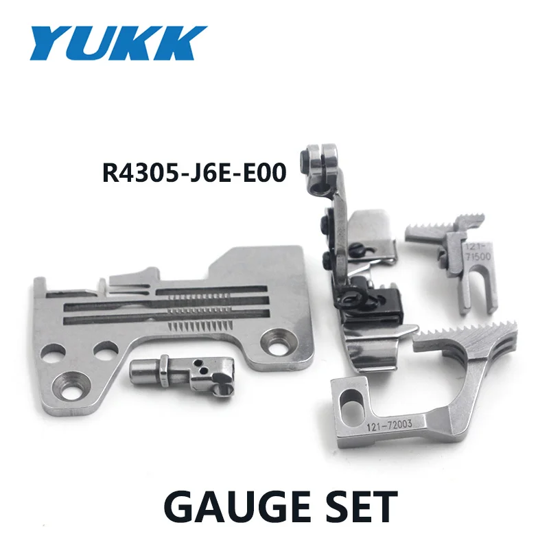 

Sewing Machine For JUKI MO-3914 MO-3915 R4305-J6E-E00 Machine Oversealing Machine Parts feed dog Gauge Set