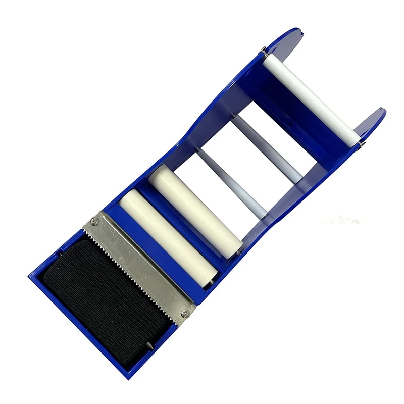 

Water Activated Gummed Paper Tape Packaging Dispenser 3 Inch Blue For Shipping, Carton And Box Sealing