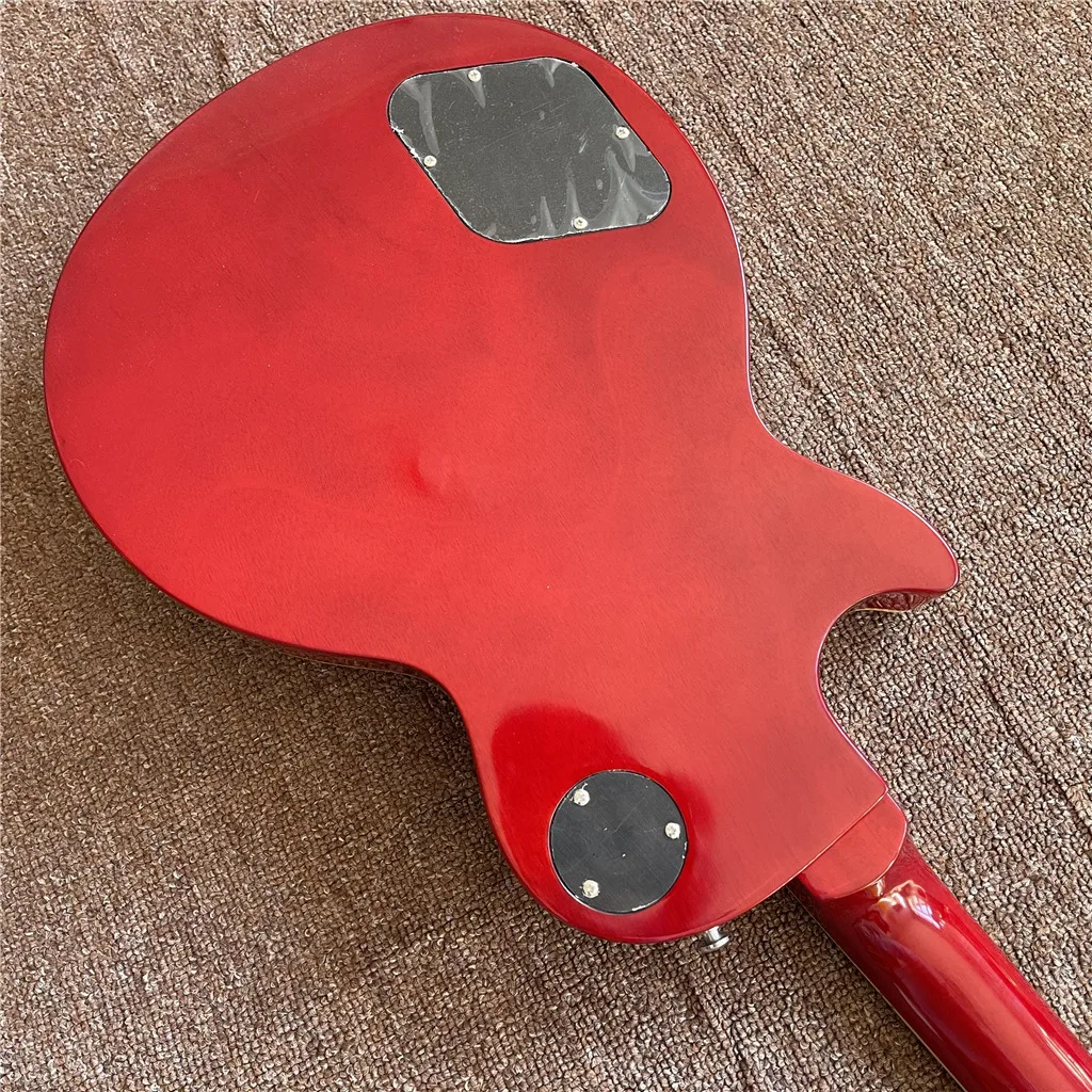 Новое поступление изготовленная на заказ электрическая гитара цвета вишни с