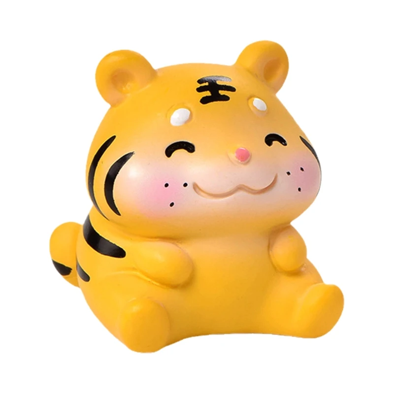 

Micro Landscape Ornament Mini Tiger Festival Gifts Home Decor Bring You Luck and Happiness New Year Mascot Souvenir Gift