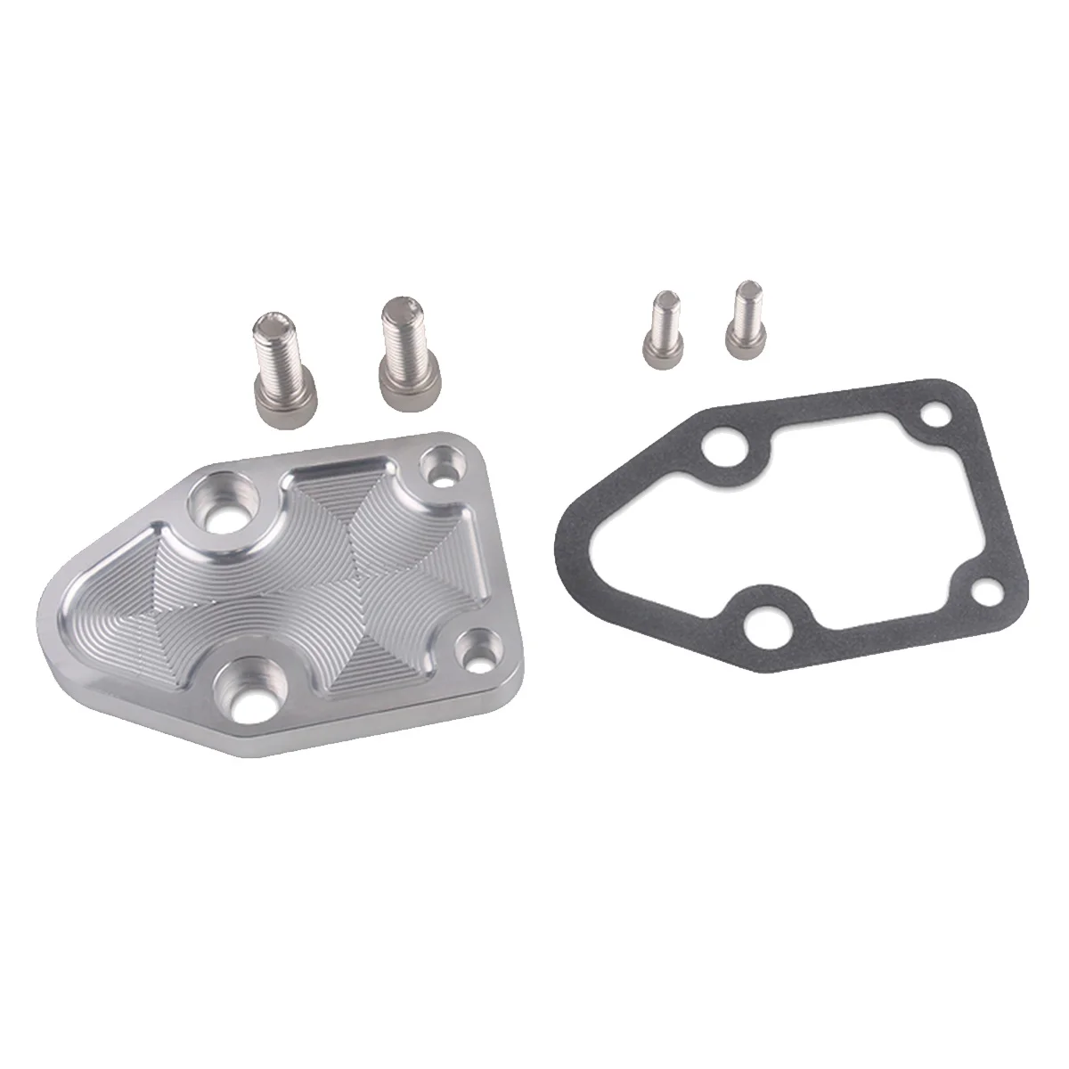 

1 Set Fuel Pump Mounting Plate Practical Sturdy Car Petrol Pump Pad Fuel Pump Plate Fuel Pump Cover Engines Accessory