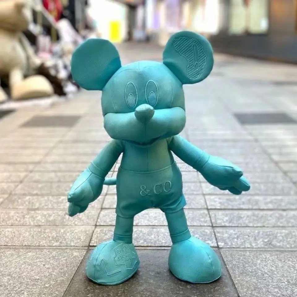 

Disney Mickey Mouse Plush Doll Cartoon Toy 47cm Standing Mickey Doll Birthday Ornaments for Children's Girlfriend Gifts