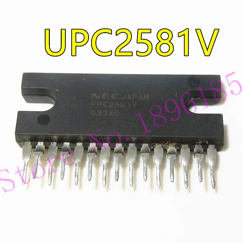 

UPC2581V ZIP-15 Bipolar Analog Integrated Circuit