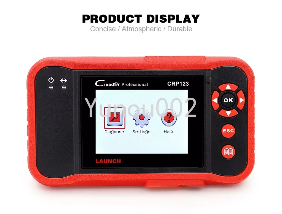 Оригинальная диагностическая машина Launch CRP123 Автомобильный сканер OBD2