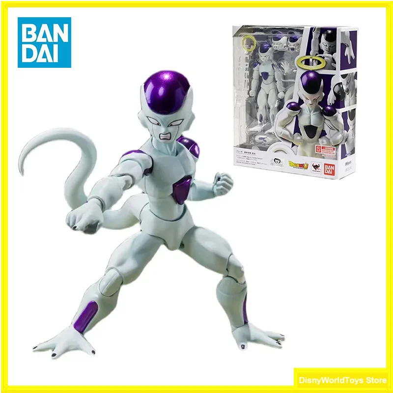 100% оригинал Bandai S.H. Figuarts SHF Frieza Final Form Fukkatsu Dragon Ball Super В наличии Коллекция аниме