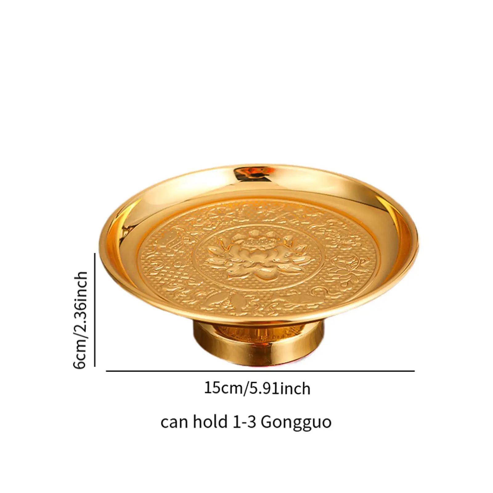 Temple Fruit Tray Stable Base Counter Storage Decoration Buddhist |