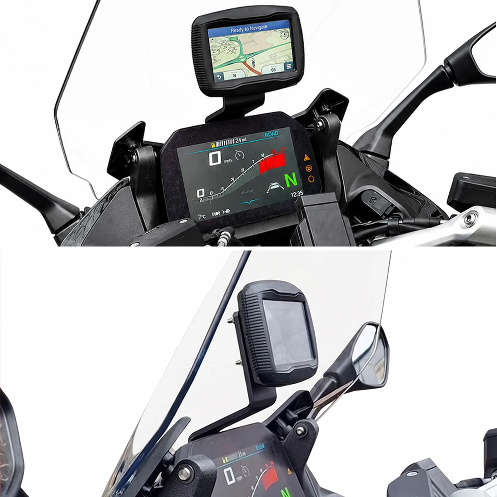 Фото Кронштейн для GPS-навигатора на портальную мачту для мотоциклов BMW R1300 RS R 1300 RS R1300RS 2025 2026, аксессуары №4