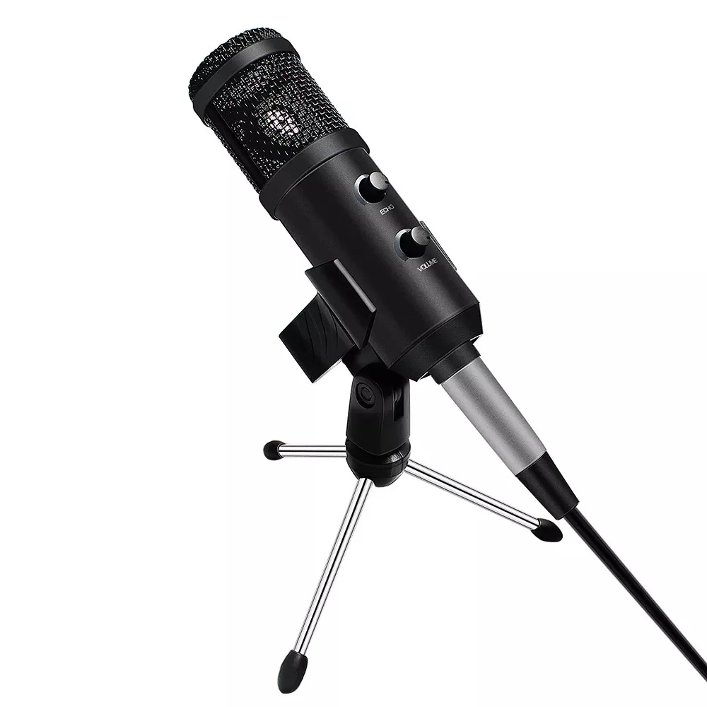 

800 Podcast Recording USB Condenser Microphone Professionnel Upgraded BM-900 Karaoke For Computer Studio YouTube Mic Genuine