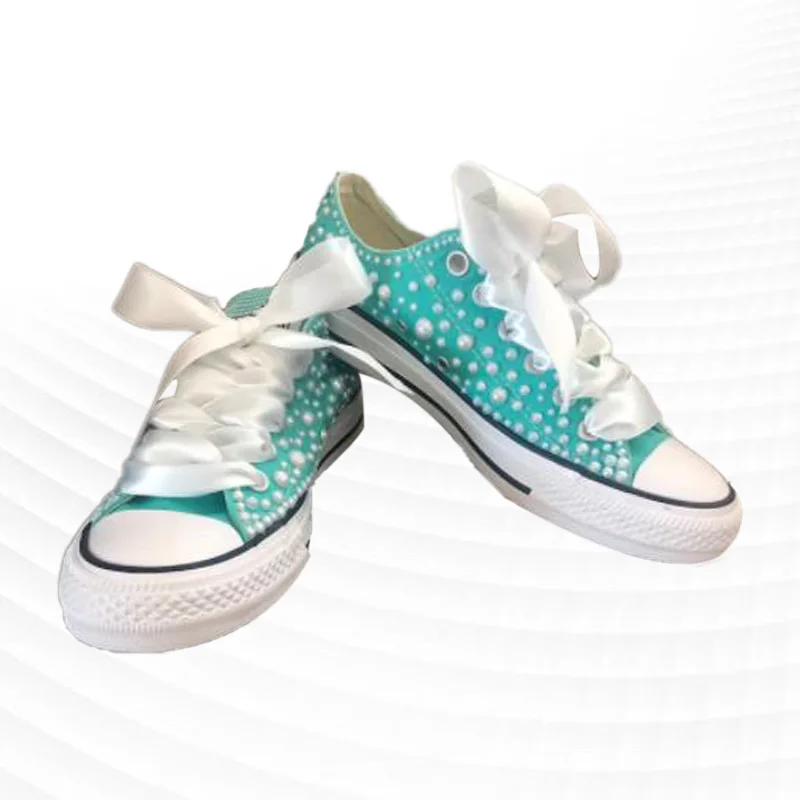 

Fashion fashion handmade personalized pearl design feeling ribbon comfortable parent-child board shoes