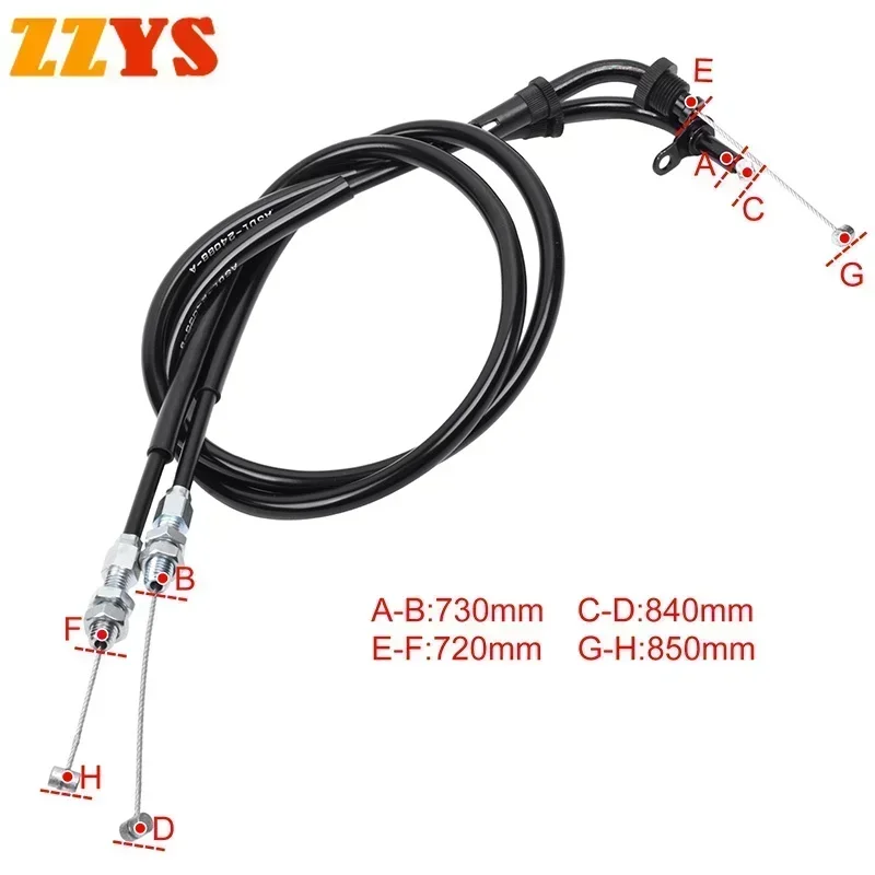 Аксессуары для мотоциклов трос дроссельной заслонки провод кабель возврата