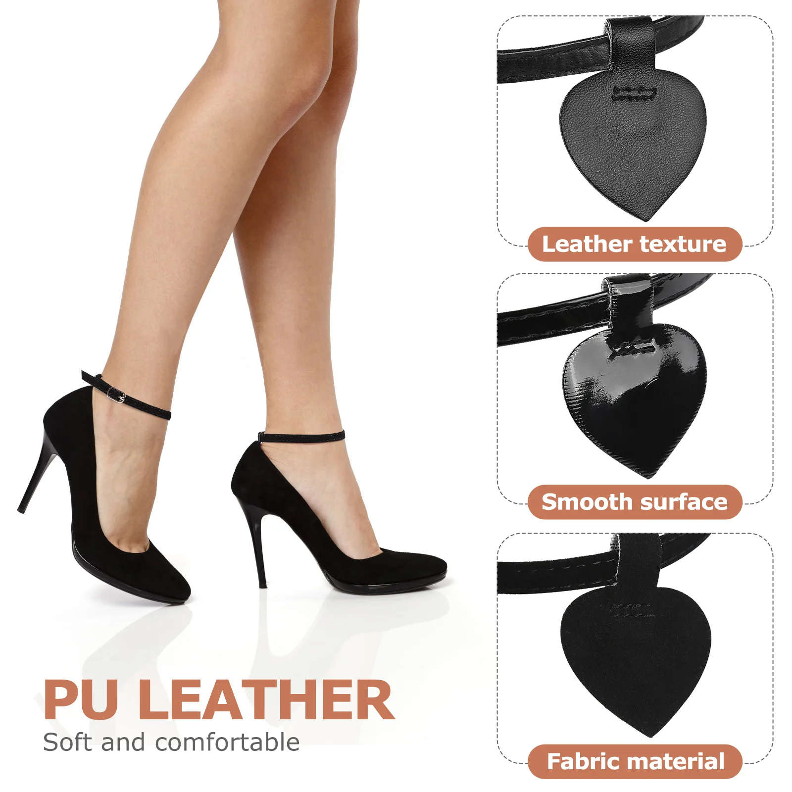 Shoe Strap Extender Heels Stretchy Shoelaces Elastic Shoe Straps High Heel Shoelace High Heel Shoe Strings Elastic Shoe Laces