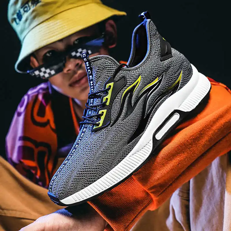 

Мужские кроссовки для бега, мужская спортивная обувь, повседневные мужские кроссовки, дешевая спортивная обувь, Мужская теннисная обувь с в...