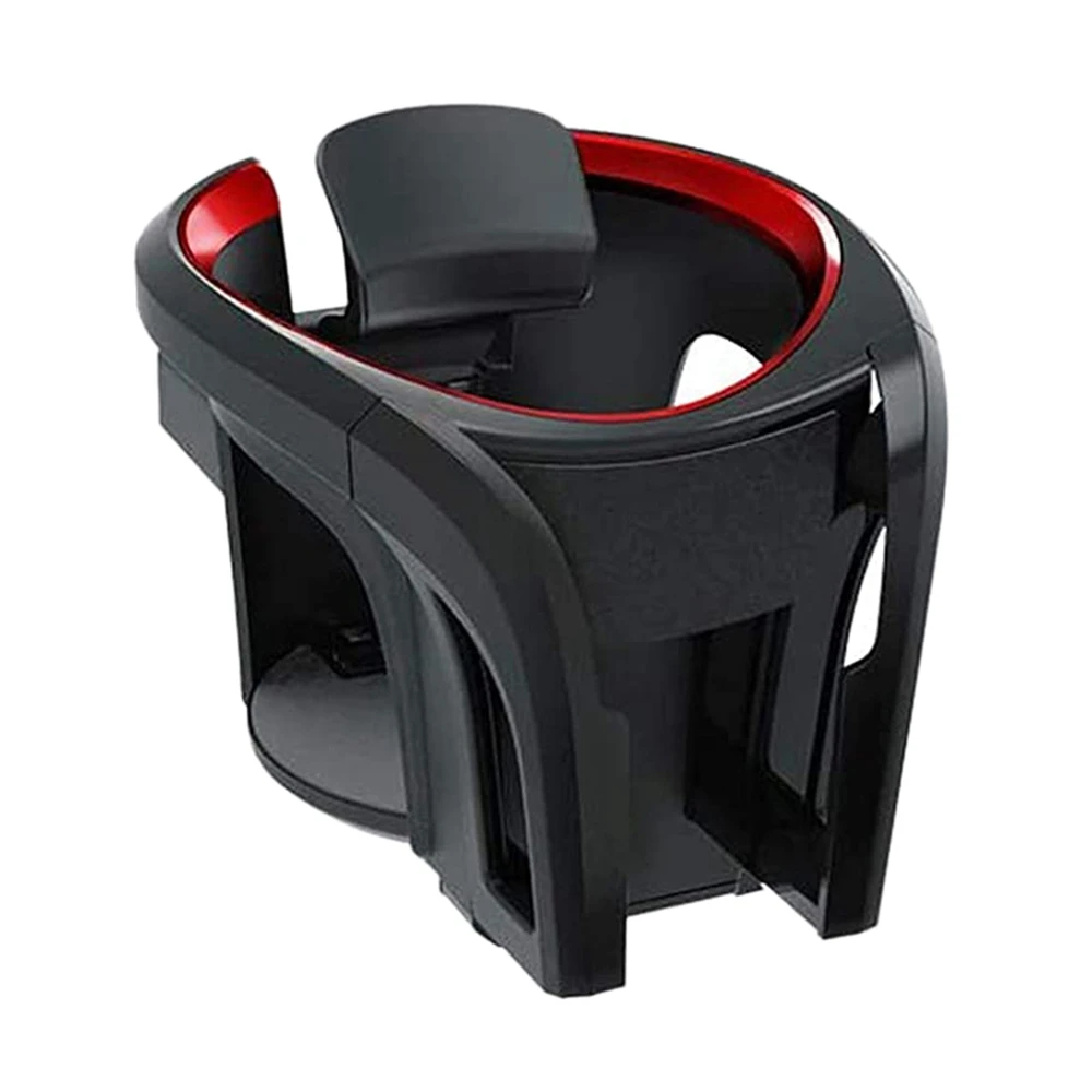 

2 in 1 Car Multifunctional Cup Holder Adjustable Car Phone Holder Car Vent Cup Holder Holder Car Drink Holder Red