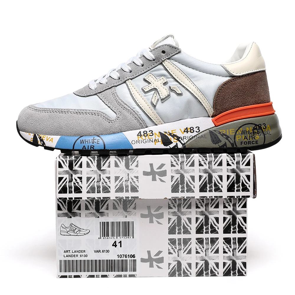 

Мужские туфли PREMIATA, модные кроссовки с молнией для скейтборда, дышащая повседневная обувь, студенческие уличные кроссовки для пар, женская обувь