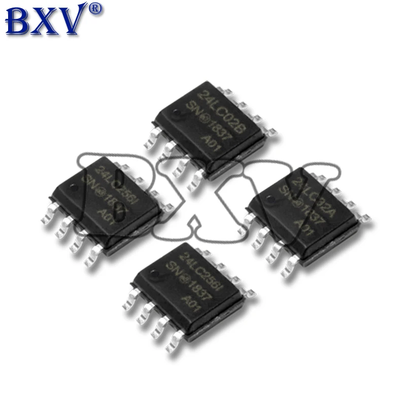 

10 шт. 24LC256-I/SN 24LC256I 24LC256 SOP-8 24LC256T-I/SN 24LC32A-I/SN 24LC32 24LC32-I/SN 24LC32 24LC02BT-I/SN 24LC02BI SOP чипы