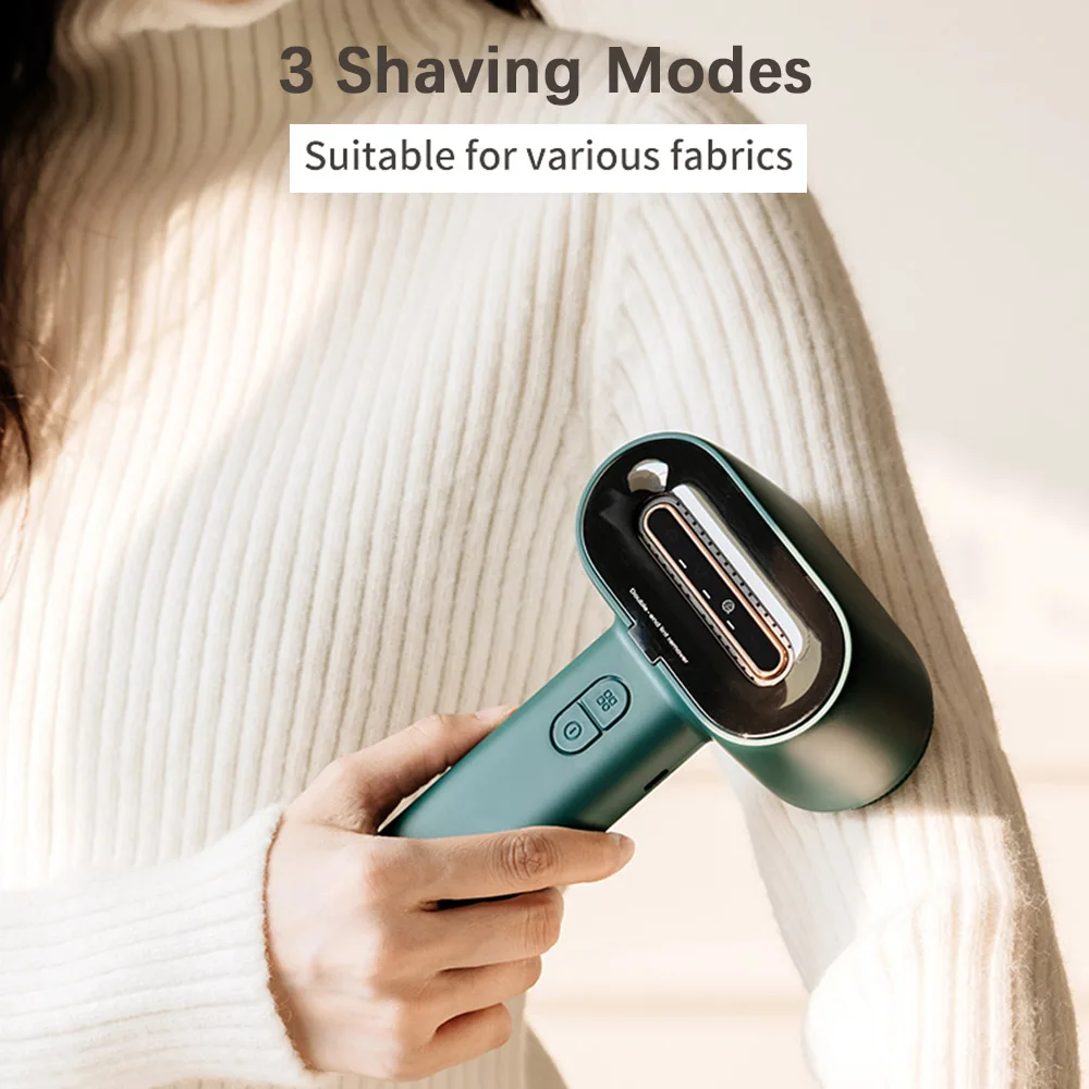 

Electric Remove Sweater Pilling Machine Portable Clothes Fabric Shaver Hair Ball Trimmer Lint Fuzz Shaver Fluff Wool Granule
