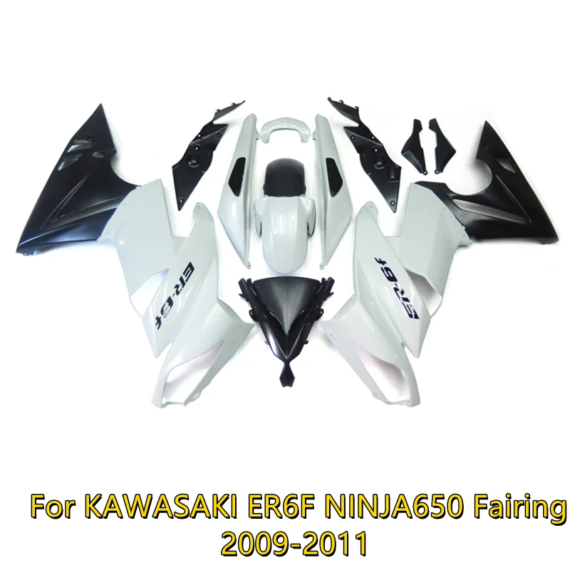 

Motorcycle Fairing Kit ABS Plastic Injection Body Bodykits Accessories For Kawasaki Ninja650 Ninja 650 ER-6F ER6F 2009 2010 2011