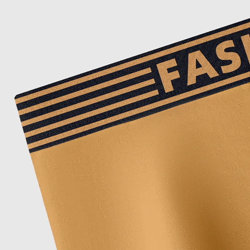 Sexy Men’s Boxer Briefs Resilience Sports Panties Man Boxershorts Long Underpants Comfort Cotton Underwear For Male 3PCS