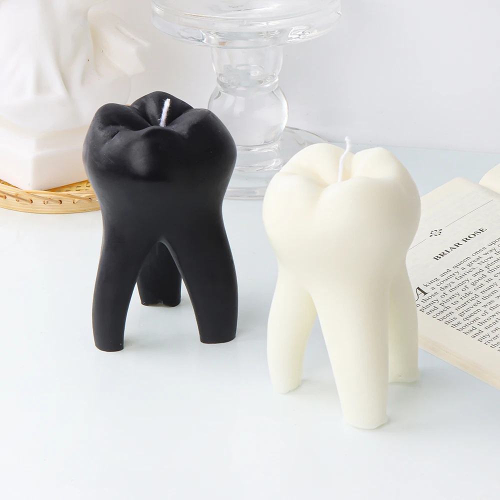 

3D Искусственные зубы, силиконовая форма в виде свечи, сделай сам, мыло ручной работы, гипсовая глина, ремесла из смолы, форма, украшения для д...