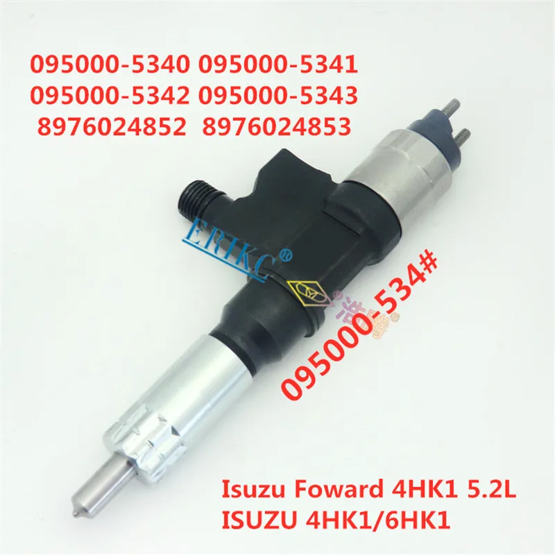 

095000-534# Common Rail Diesel Injector 095000-5343 8-97602-485-5 8976024853 8-97602485-4 for ISUZU 4HK1/6HK1