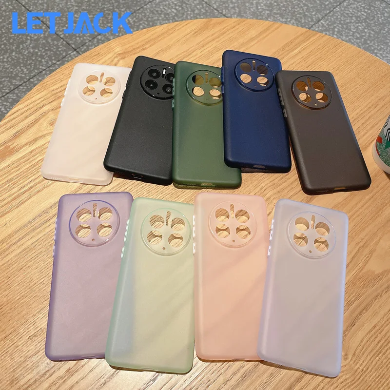 

0.3MM Ultra Thin Matte Phone Case For Huawei Mate 50 40 30 20 Transparent Silicone Case P50 P40 P30 Nova 10 8 7 Pro Back Cover