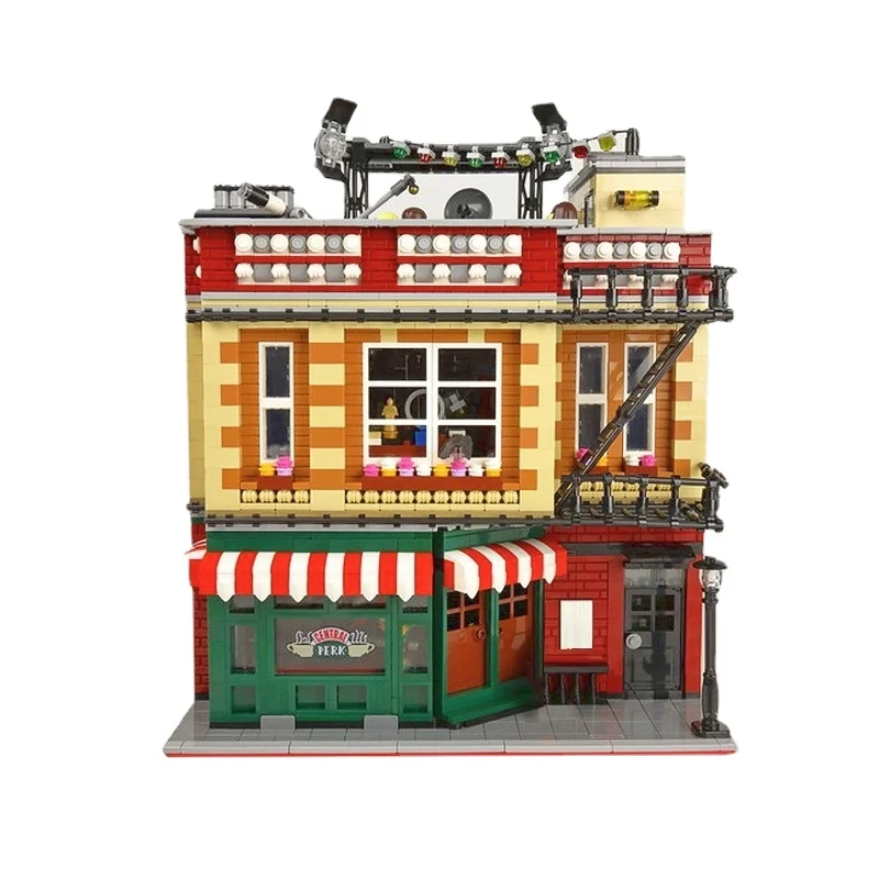 

Urge MOC 10189 Central Perk Big Bang Theory 4638Pcs Model Modular Building Blocks MOC-34463 Bricks Toys