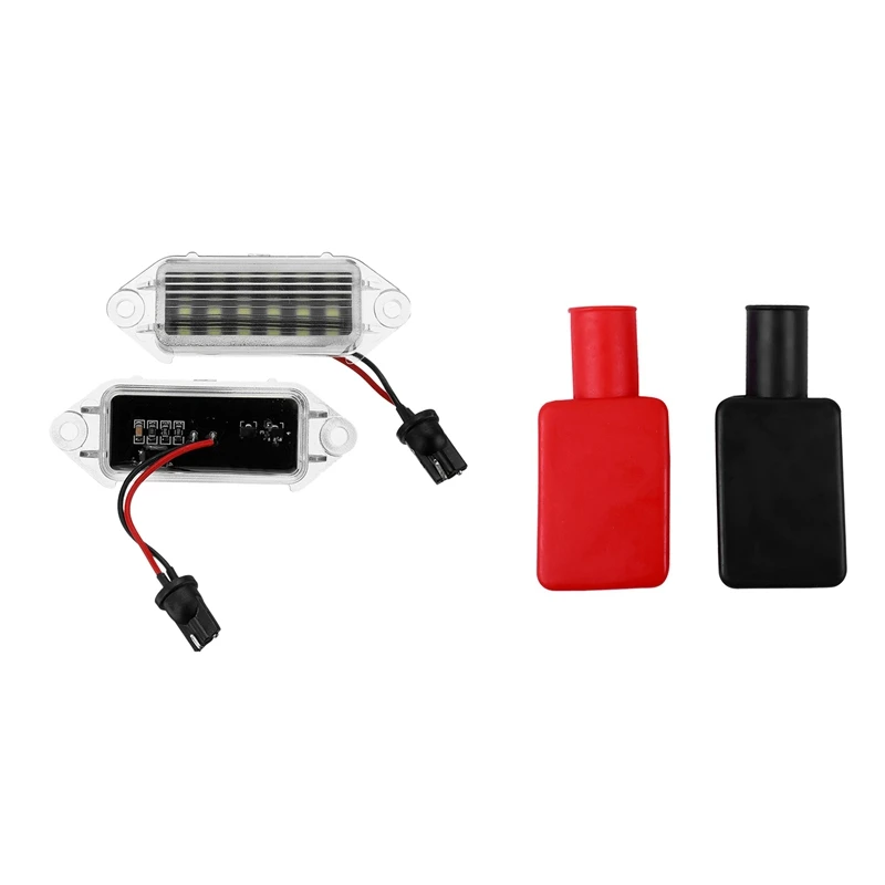 

2 шт., светодиодные лампы для Mitsubishi Lancer X Evo 2003-2017 и 2 автомобильных аккумулятора